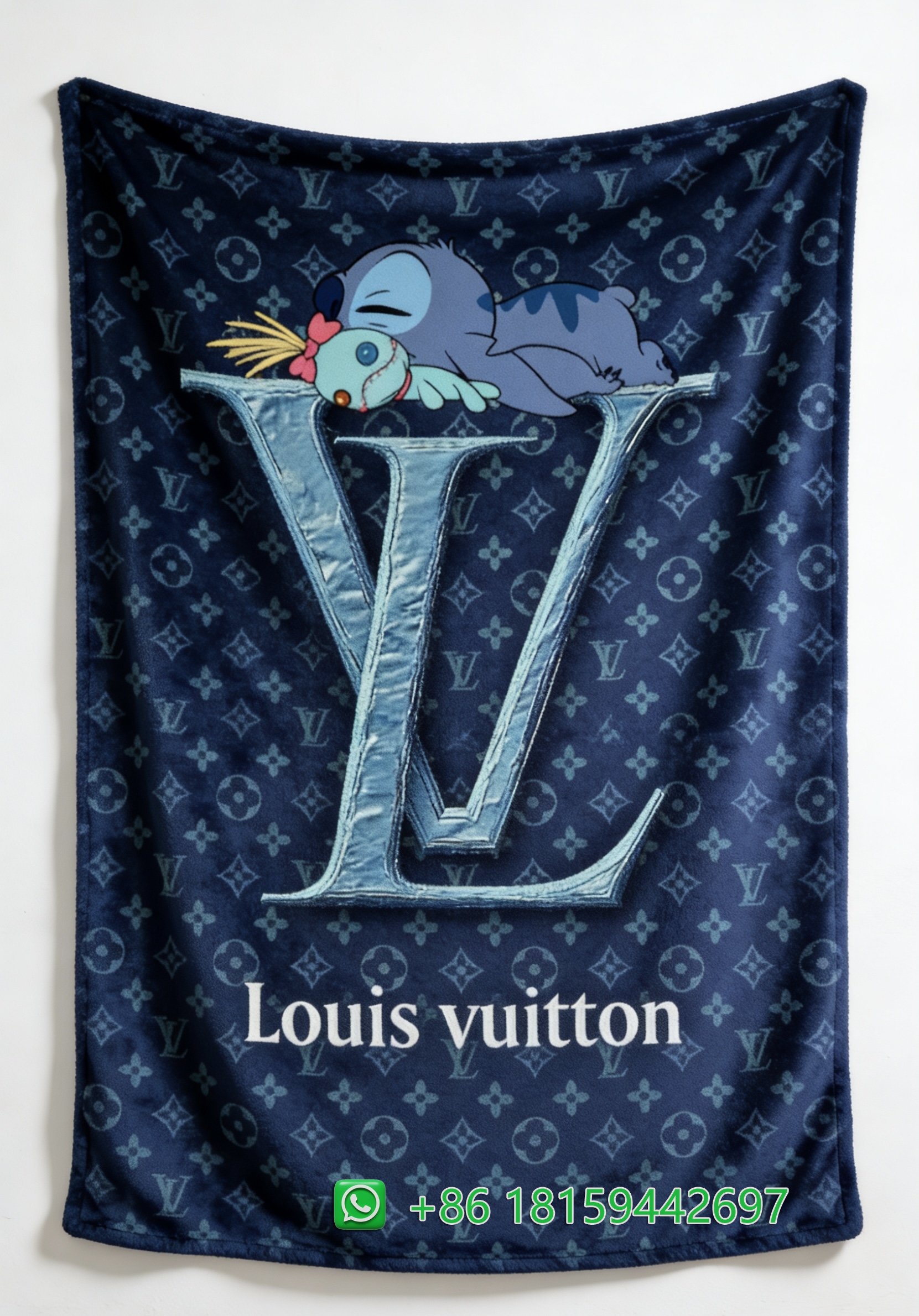 Louis Vuitton Throw Blankets